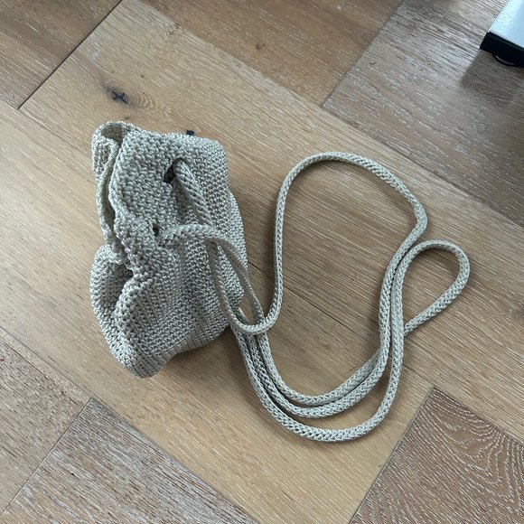 The Sak Crocheted Drawstring Mini Backpack - Picture 3 of 5